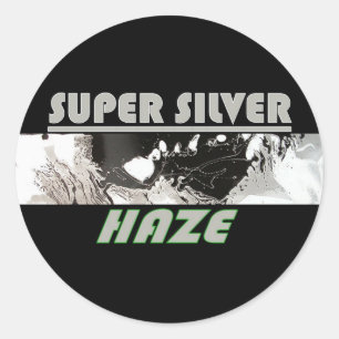 STICKER ROND SUPER SILVER HAZE