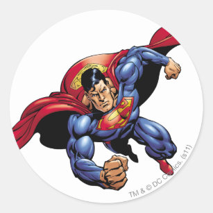 Sticker Rond Superman 31
