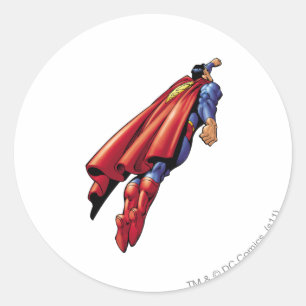 Sticker Rond Superman 36
