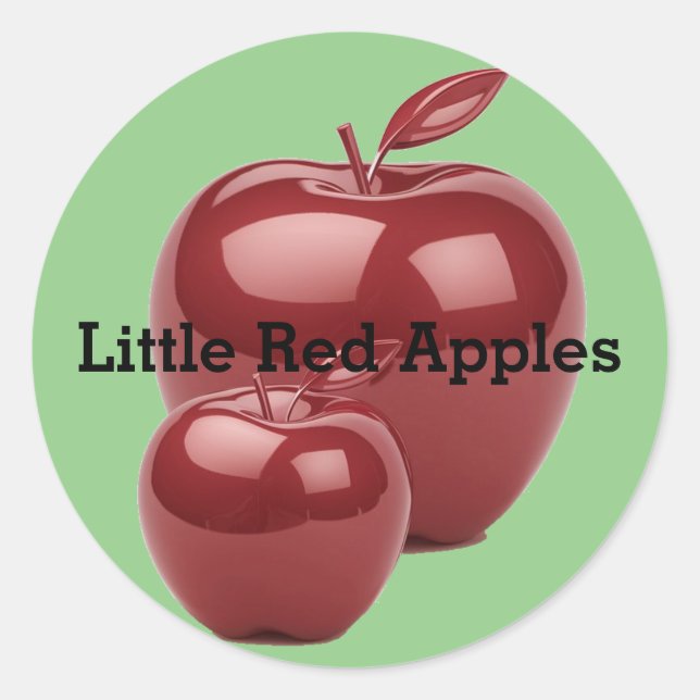 Sticker Rond Supprimer ou modifier des applets rouges de texte  (Devant)