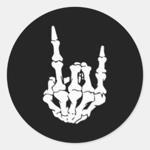 Sticker Rond Sur La Dernière Nerve De Mon Mari 2 Côtés