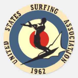 STICKER ROND SURF 3