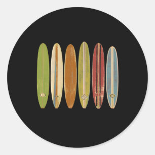Sticker Rond Surf de Planche à Voile Surf