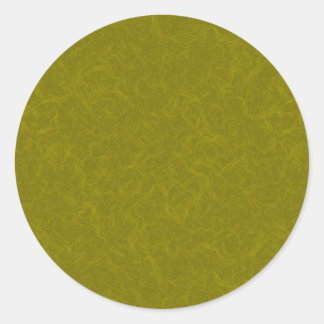 Sticker Rond Surface vert olive avec un motif subtil et tourbil