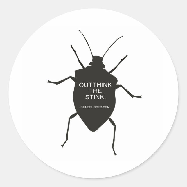 Sticker Rond Surpenser Le Puant (Bogue) (Devant)