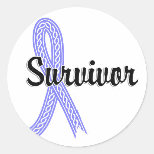 Sticker Rond Survivant 17 Cancer de la prostate