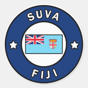 Sticker Rond Suva Fidji