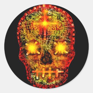 Sticker Rond Sweet Death