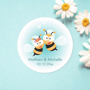 Sticker Rond Sweet Signifie Avoir Un Mariage Sympa Favoriser