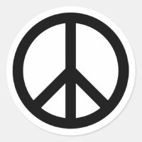 Symbole de la paix noire