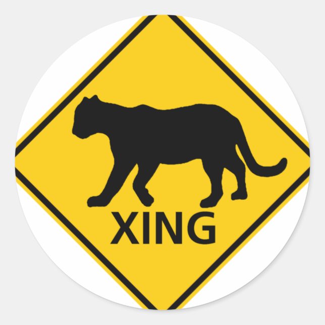 STICKER ROND SYMBOLE DE LA ROUTE DU PONT-PARCOURANT (Devant)