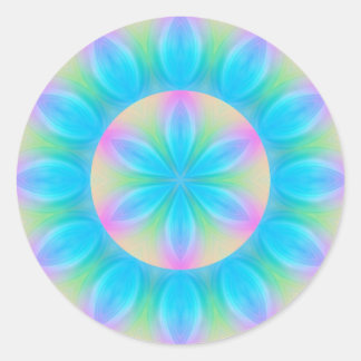 Sticker Rond Symbole de mandala mystique