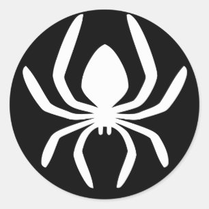 Sticker Rond Symbole du cercle de l'araignée