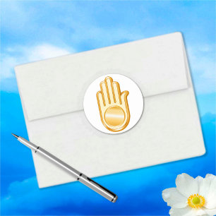 Sticker Rond Symbole Jain