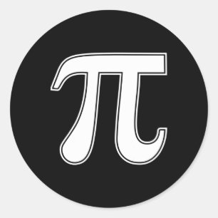 Sticker Rond Symbole Pi Day Funny Graphisme Vêtements Pi