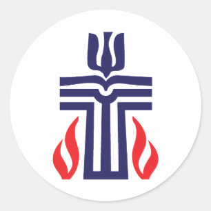 Sticker Rond Symbole presbytérien