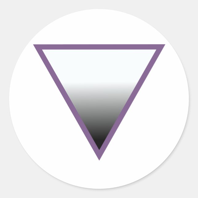 Sticker Rond Symbole sexuel (Devant)