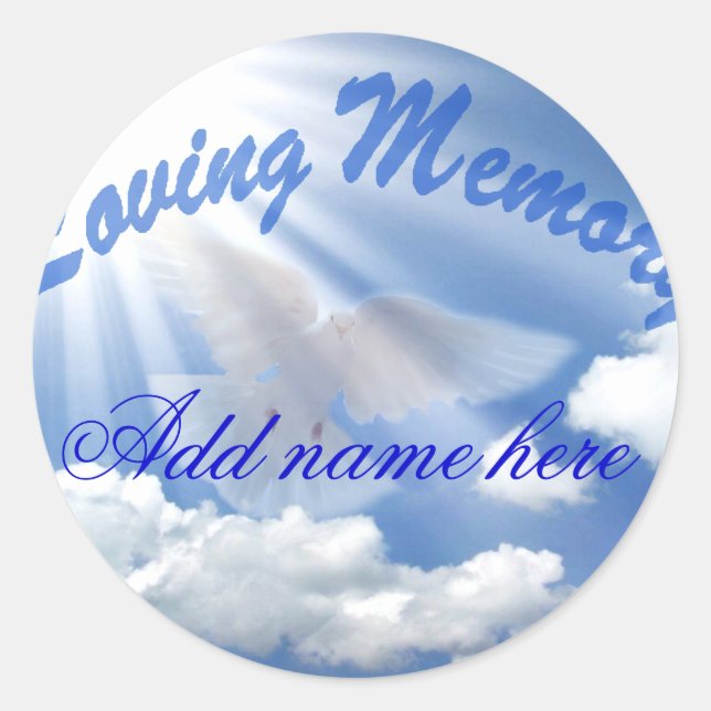 Sticker Rond Sympathie profonde_ (Devant)