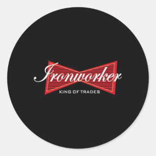 Sticker Rond Syndicat des travailleurs du fer