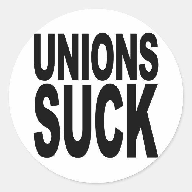 Sticker Rond Syndicats (Devant)