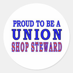 STICKER ROND SYNTHÈSE SHOP STEWARD