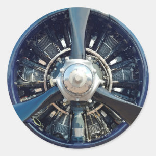 Sticker Rond T-28 Trojan