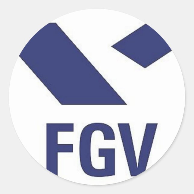 Sticker Rond T-shirt de FGV (Devant)
