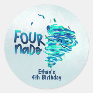 Sticker Rond T-shirt Fournado