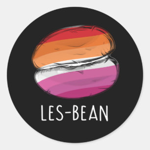 Sticker Rond T-Shirt LES-BEAN