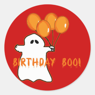Sticker Rond T-shirts et cadeaux d'anniversaire d'Halloween