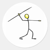 T-shirts et cadeaux Javelin Stick Figure.