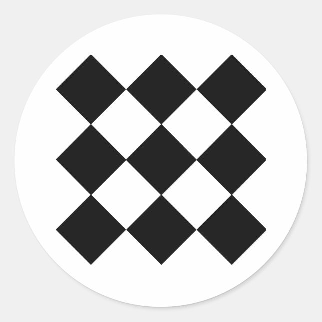 Sticker Rond Tableau de bord (Devant)
