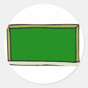 Sticker Rond Tableau noir