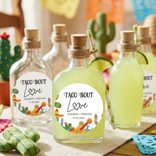 Sticker Rond Taco bout amour