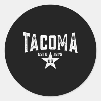Sticker Rond Tacoma
