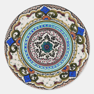 Sticker Rond Talavera Nueve