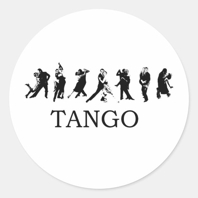 STICKER ROND TANGO (Devant)