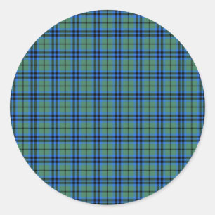 Sticker Rond Tartan de Keith de clan