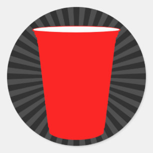 Sticker Rond tasse de partie