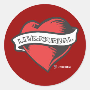 Sticker Rond Tatouage LiveJournal