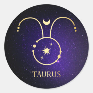 Sticker Rond Taurus