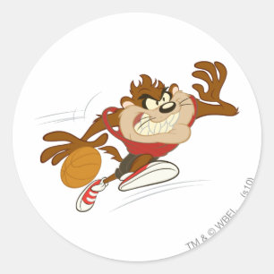 Sticker Rond TAZ™ le Cyclone Driblleur