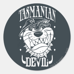 Sticker Rond TAZ™ - Rebel 8