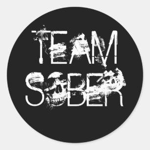 STICKER ROND TEAM SOBER