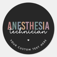 Technicien d'anesthésie personnalisée Technique d'
