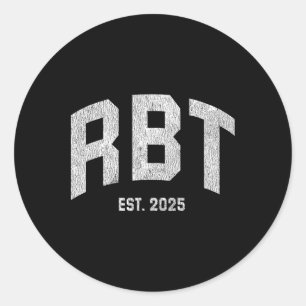 Sticker Rond Technicien De Comportement Enregistré Diplôme Rbt