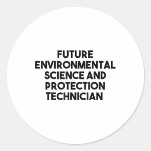 Sticker Rond Technologies De l'environnement De La Science Et D
