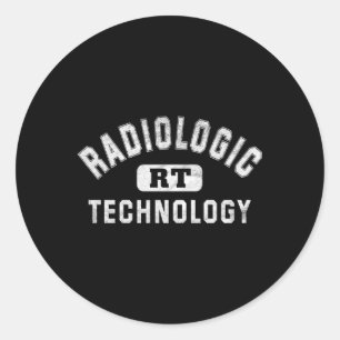 Sticker Rond Technologue en radiologie Rt Rad Tech