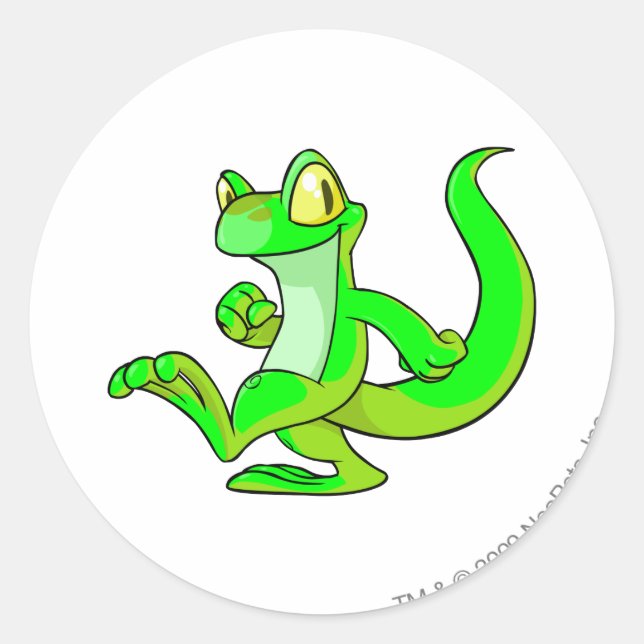 Sticker Rond Techo Glissant (Devant)