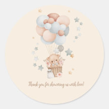 Teddy Bear Baby shower merci